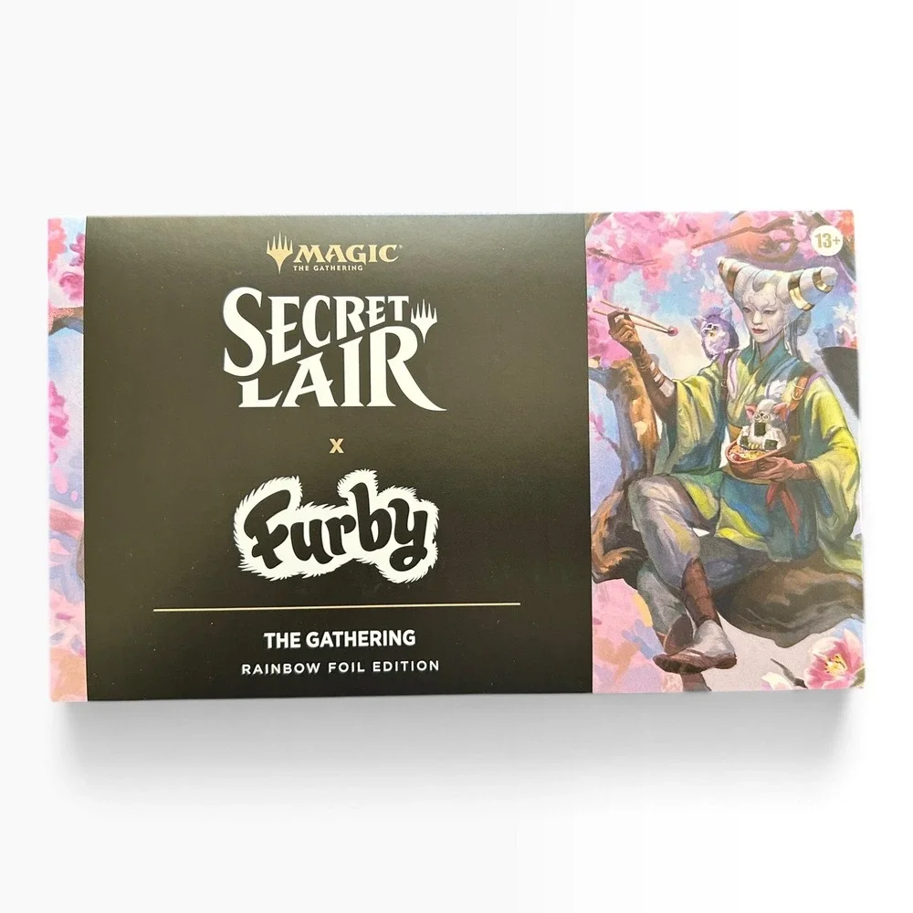 Magic The Gathering Secret Lair x Furby Rainbow Foil Edition NEW